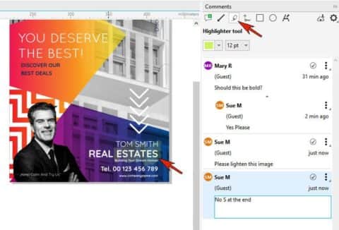 Working with comments and annotations in CorelDRAW - Corel Discovery Center
