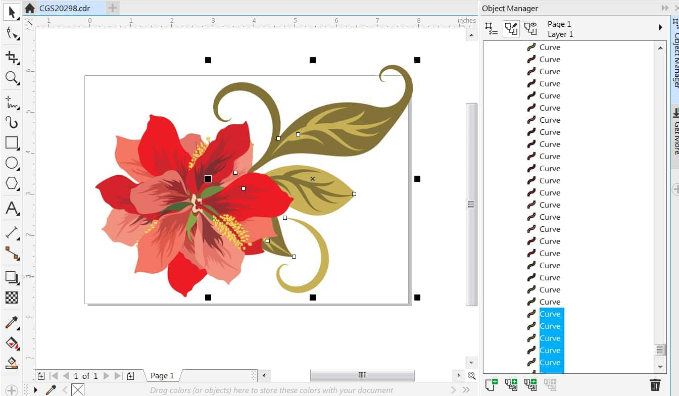 Coreldraw удалить фон с растрового изображения