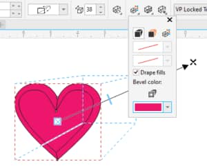 Extrude tool в coreldraw где найти