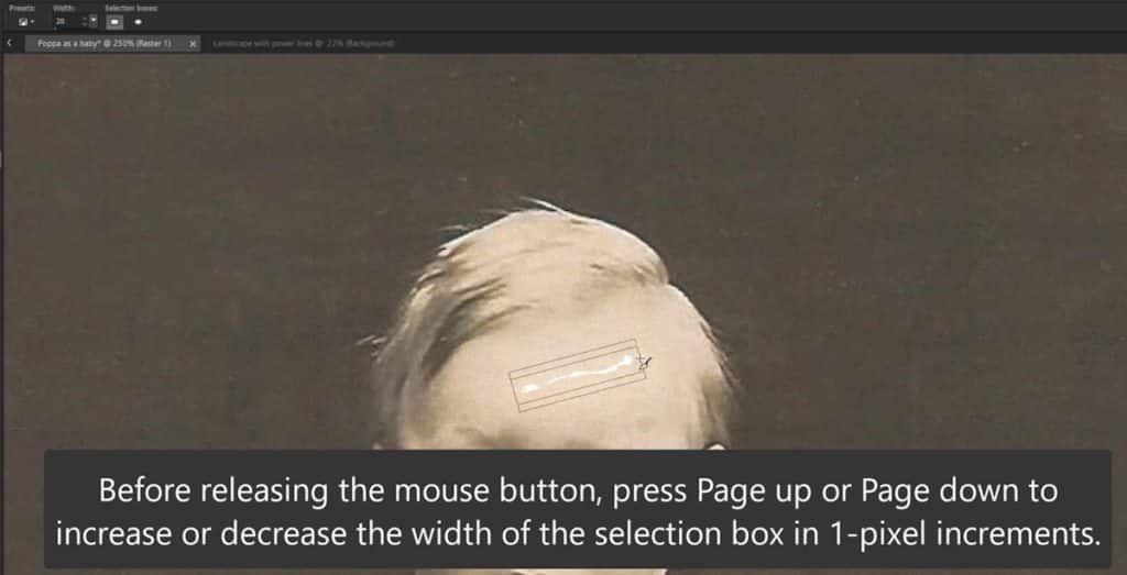How to use the Scratch Remover tool in Pro Corel Discovery Center