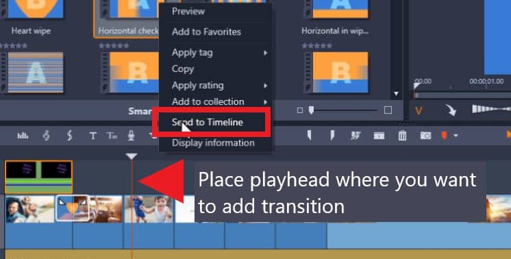 How to use transitions - Corel Discovery Center