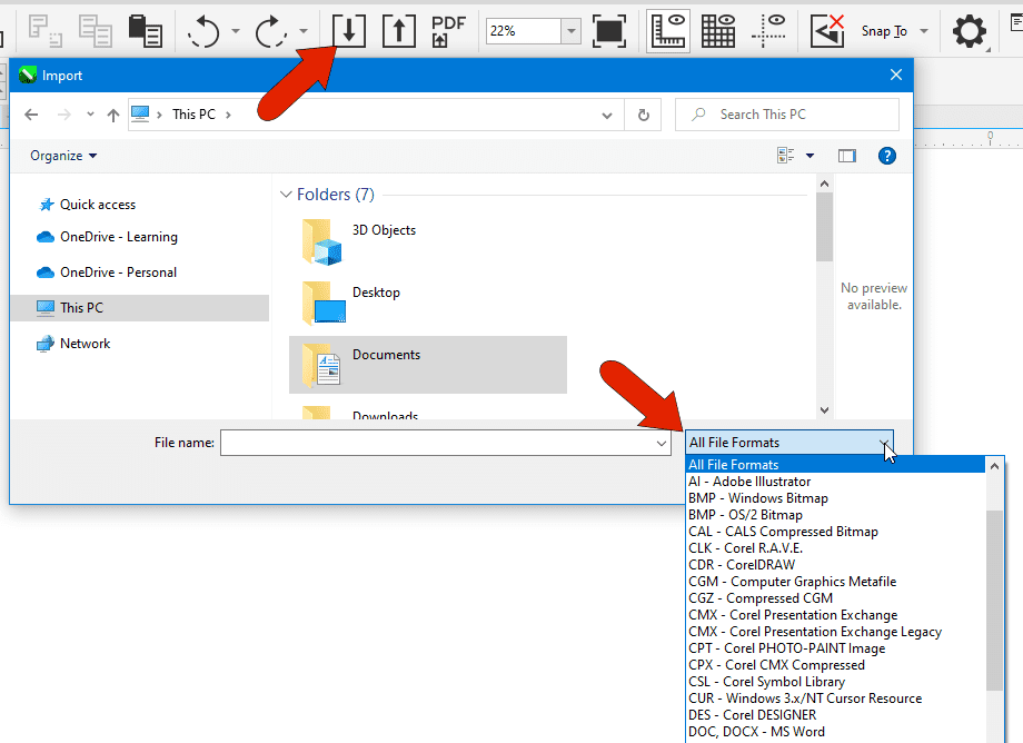 The Standard Toolbar in CorelDRAW Corel Discovery Center