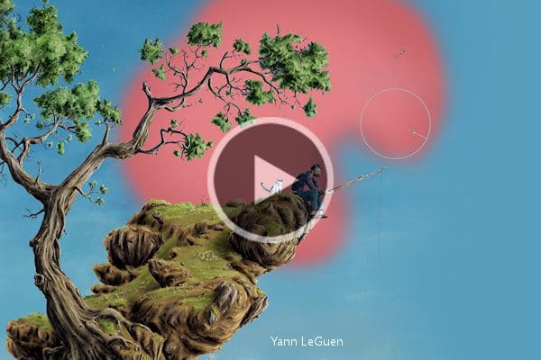 Live wallpaper Wise Mystical Tree / interface personalization
