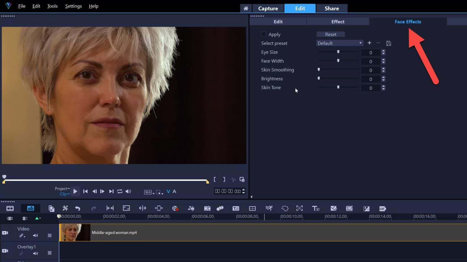 Face Effects In VideoStudio - Corel Discovery Center