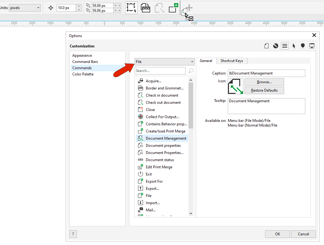 The Property Bar in CorelDRAW Corel Discovery Center